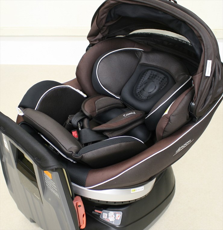 美品 コンビ ホワイトレーベル ネルーム エッグショック NC-570 フュージョンブラウン