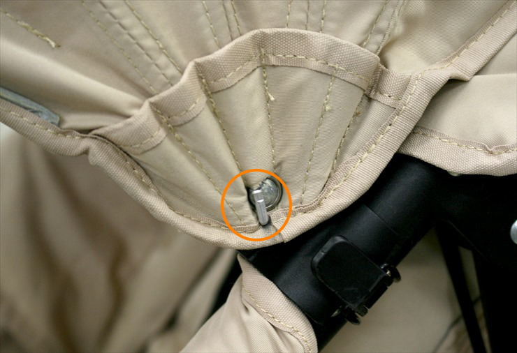 エアバギーココ ブレーキモデル AirBuggy COCO キャメル