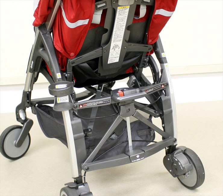 ミキハウス×イングリッシーナ アビオ フレスコ コラボベビーカー 赤