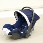 ミキハウス×イングリッシーナ コラボ チャイルドシート 紺