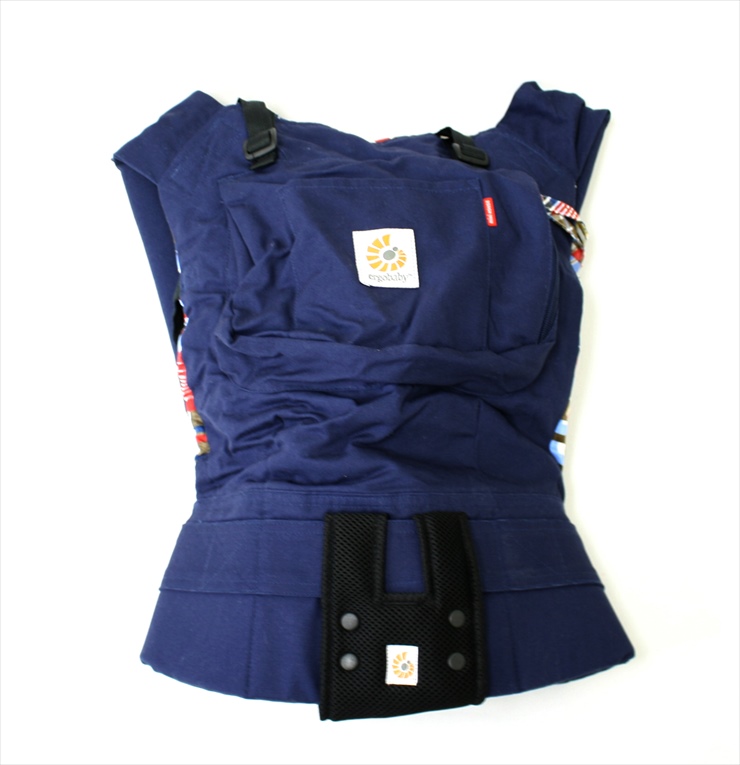 ミキハウス×エルゴベビーコラボ ベビーキャリア オリジナル マルチカラー