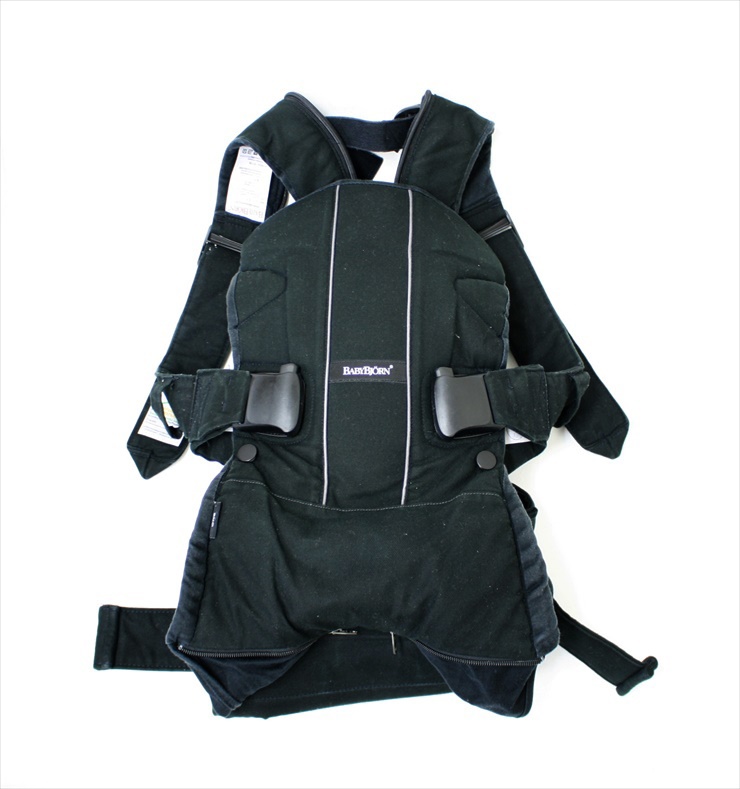 ベビーキャリアONE+ コットンミックス ブラック ベビービョルン