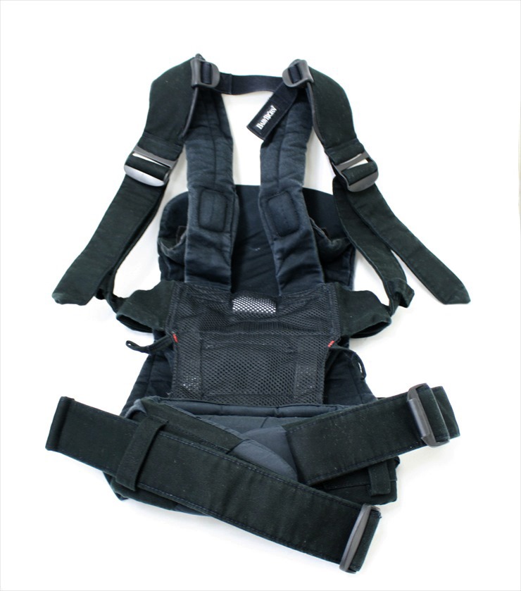 ベビーキャリアONE+ コットンミックス ブラック ベビービョルン