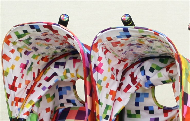 コサット スパドゥパ ツインベビーカー ピクセル