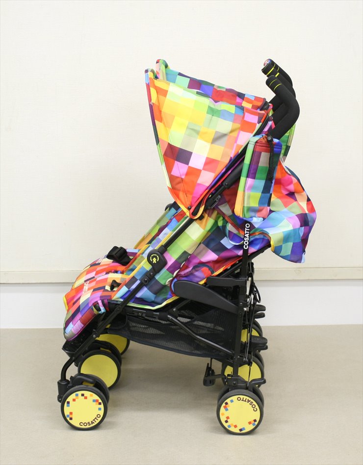 コサット スパドゥパ ツインベビーカー ピクセル