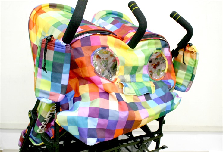 コサット スパドゥパ ツインベビーカー ピクセル