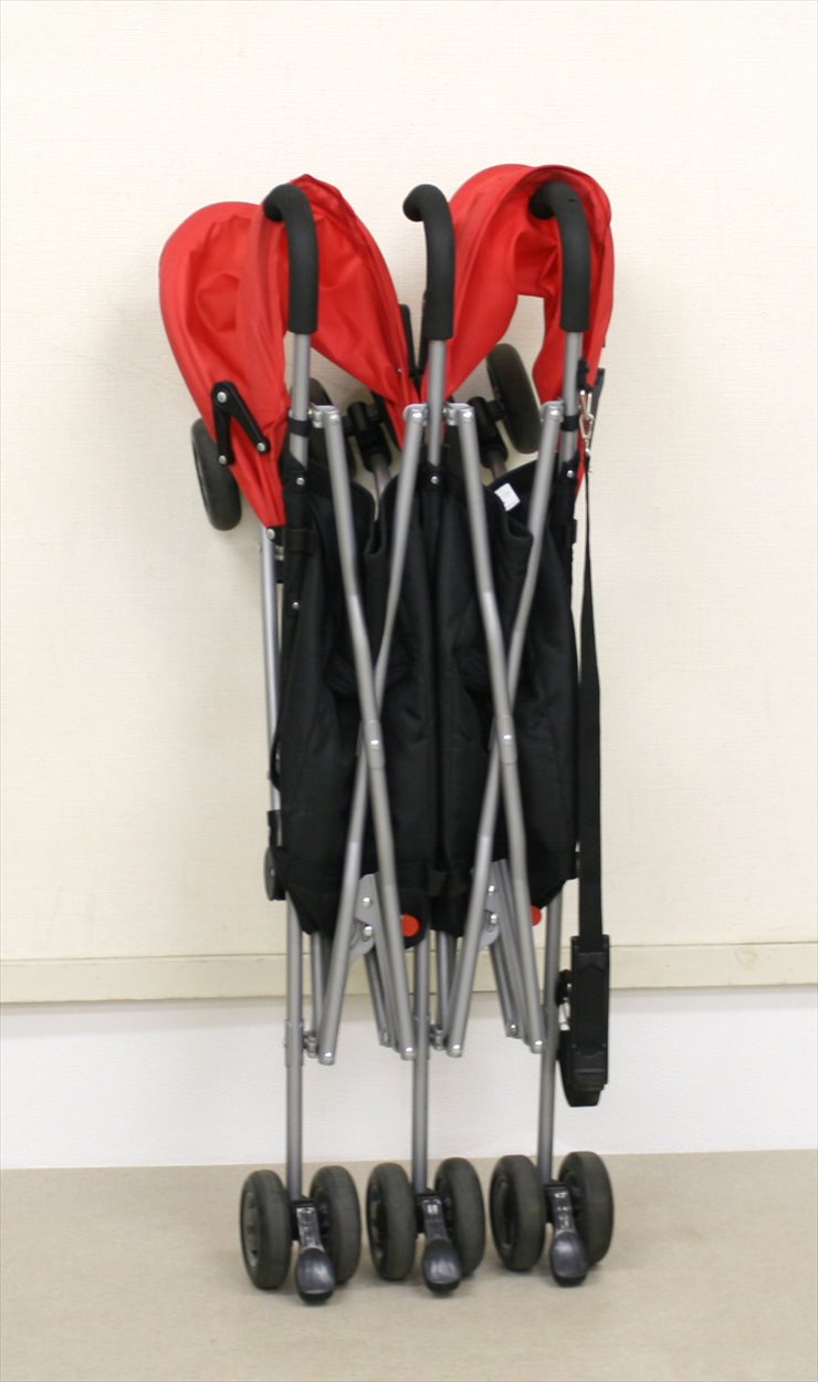 COOL KIDS CK ツインバギー レッドRD 双子