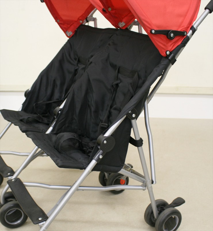 COOL KIDS CK ツインバギー レッドRD 双子