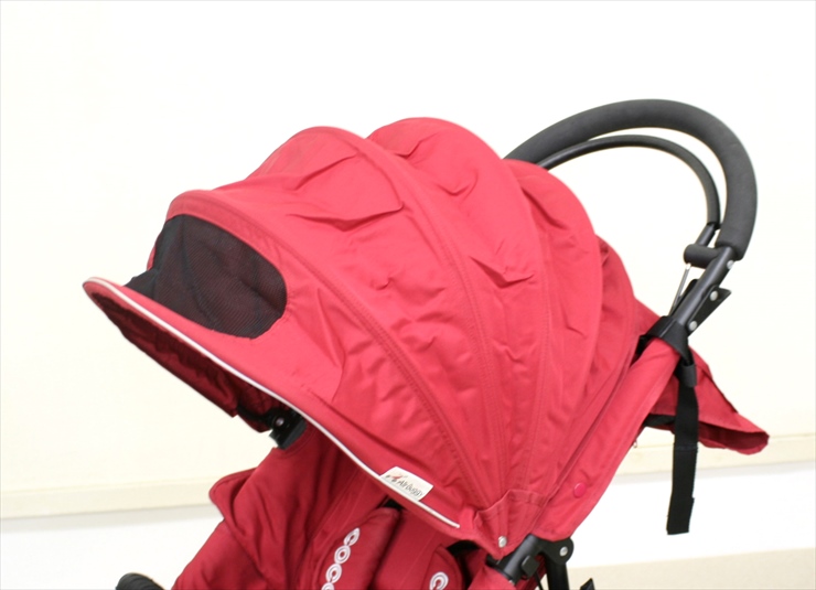 エアバギーココ ブレーキモデル チェリーレッド