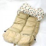 エアバギー純正ダウンフットマフ キャメル