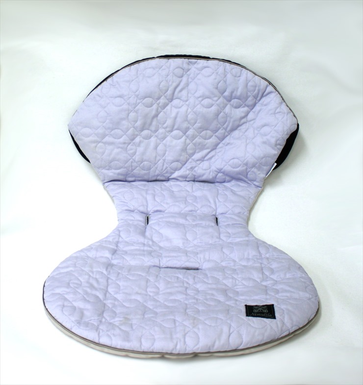 ネムリラ他 コンビ ハイローチェア用 シートクッション 薄紫
