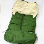 エアバギー純正ダウンフットマフ グリーンティ