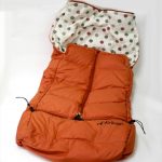 エアバギー純正ダウンフットマフ オレンジ