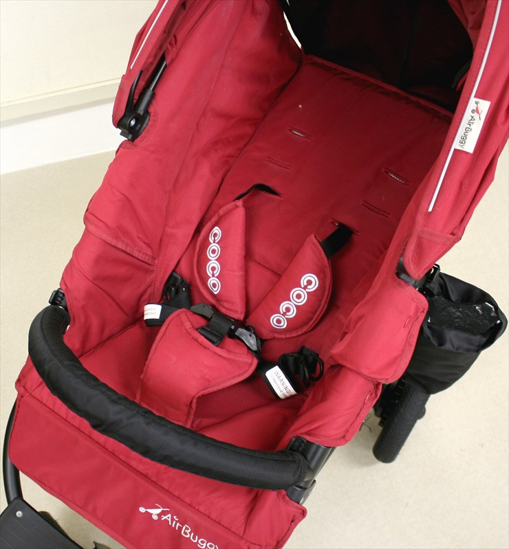 エアバギーココ ブレーキモデル チェリーレッド