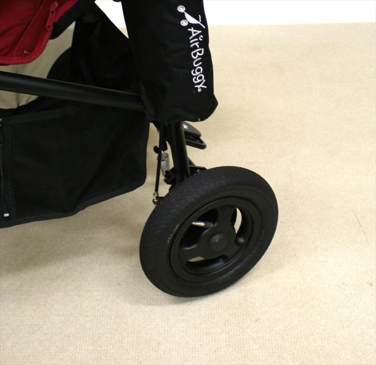 エアバギーココ ブレーキモデル チェリーレッド