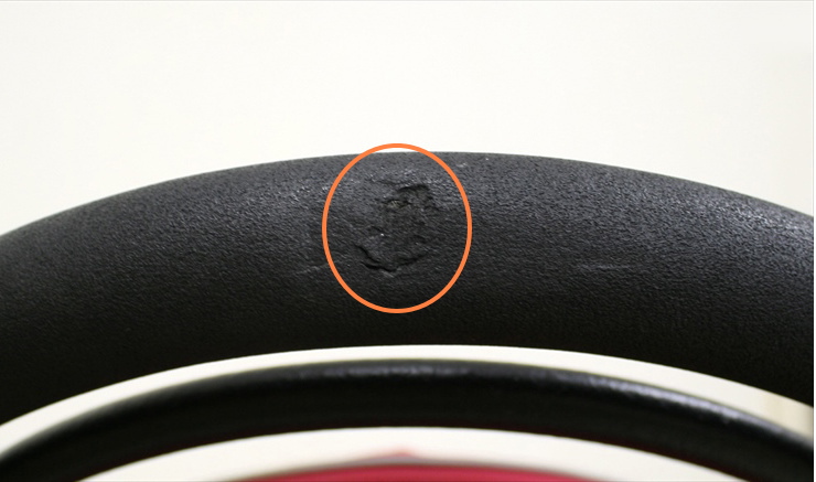 エアバギーココ ブレーキモデル チェリーレッド