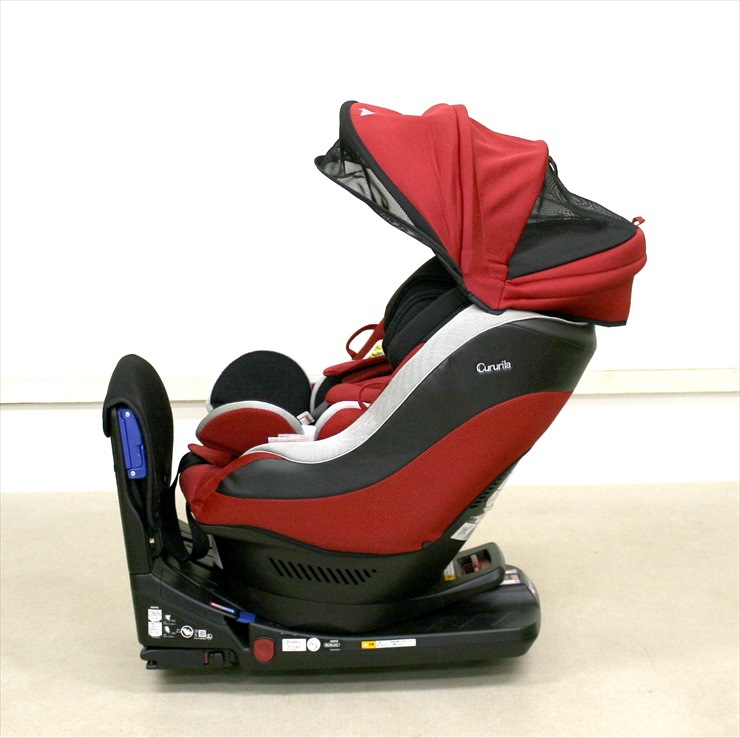 ✨️美品✨️アップリカ クルリラ isofix モアレレッド チャイルドシート アップリカ クルリラAB モアレレッド 美品』アップリカ