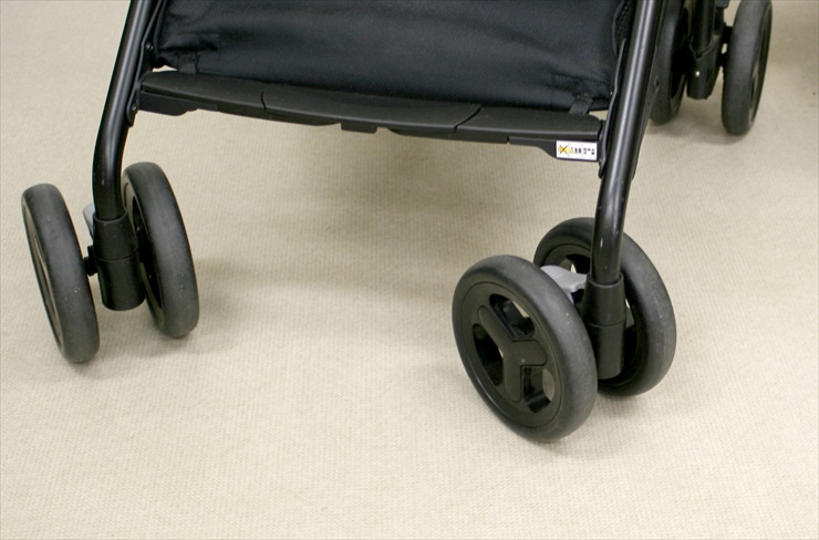 スマートキャリー+ISOFIXベース+スマートキャリー専用フレームベビーカーのセット レッド