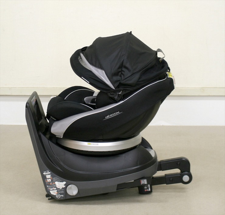 ネルーム ISOFIX エッグショック NE-670 フュージョンブラッ