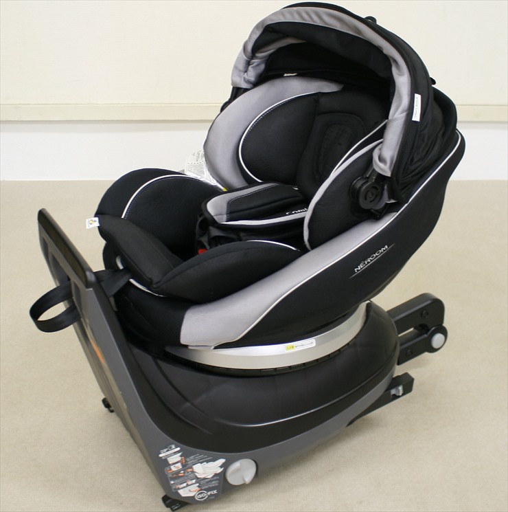 ネルーム ISOFIX エッグショック NE-670 フュージョンブラッ