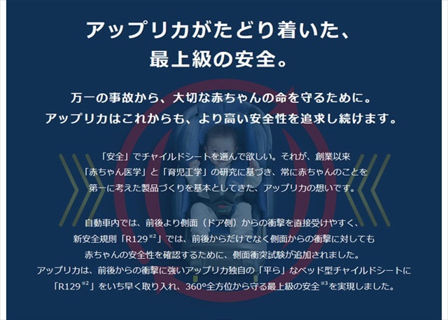 フラディア グロウ ISOFIX 360° セーフティー プレミアム