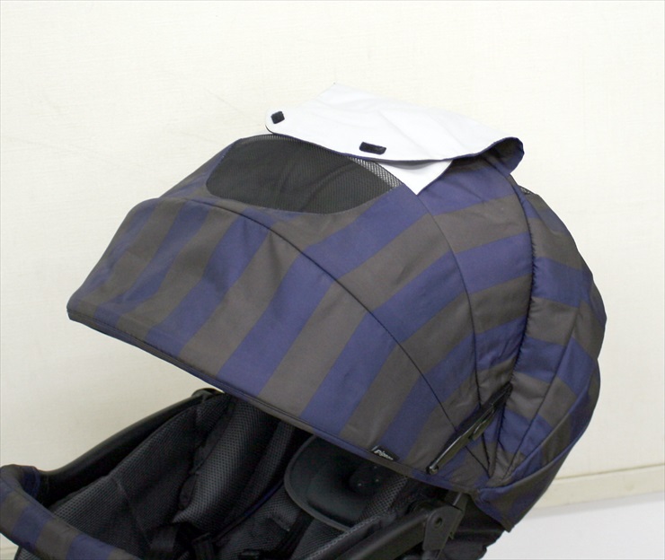 ランフィ アジュールストライプ Runfee ピジョン 軽量オート4輪