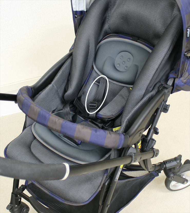 ランフィ アジュールストライプ Runfee ピジョン 軽量オート4輪