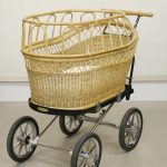 プスプス ブラックシリーズ本体 安全フェンス付 幌欠品 東京乳母車