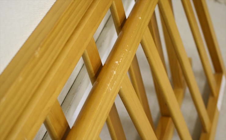 Wオープンママ楽高床ミニベッド ナチュラル 大和屋