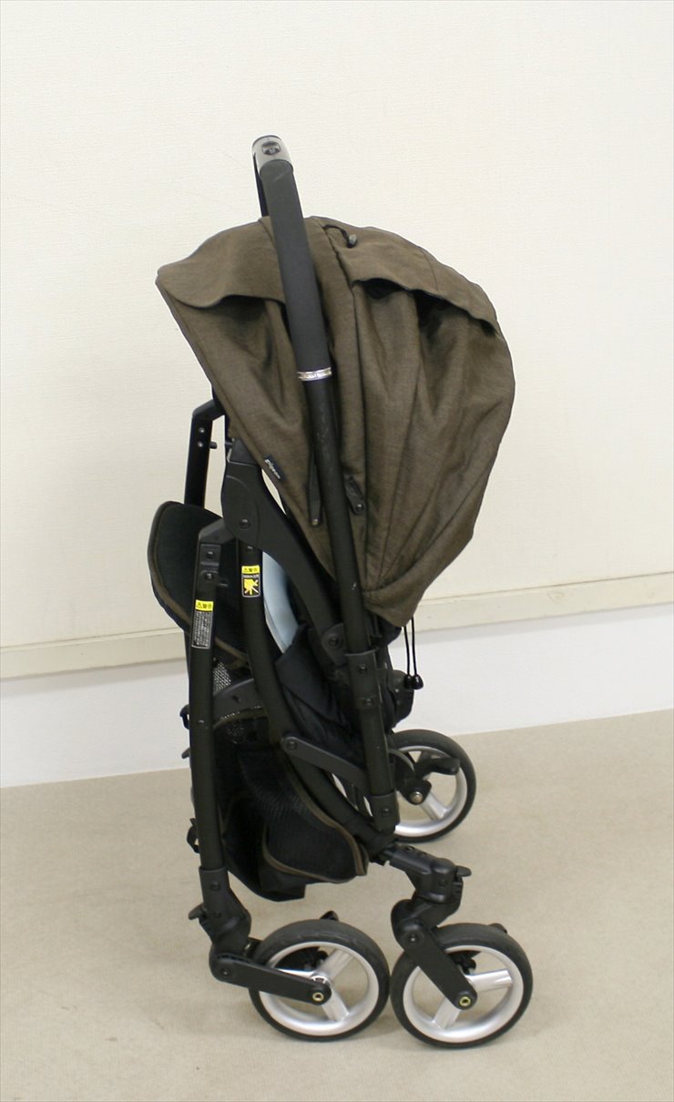 ランフィ ブラウンチェック Runfee ピジョン