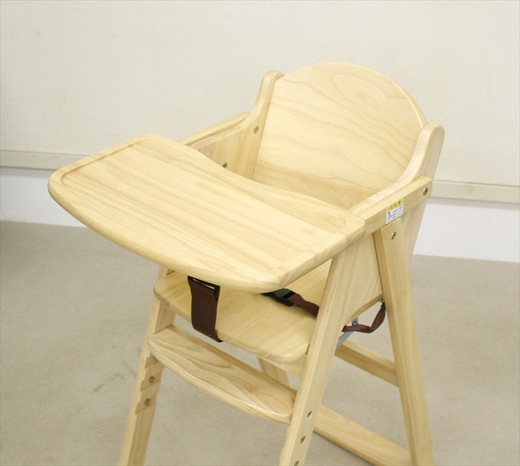 KATOJI木製ハイチェア ナチュラル 22408 - 寝具