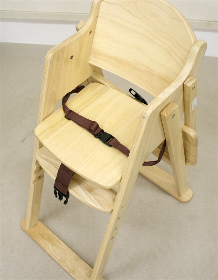 カトージ 木製ハイチェア ナチュラル
