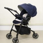 メチャカル オート4キャス コンパクト エッグショック ロッタ ネイビー コンビ