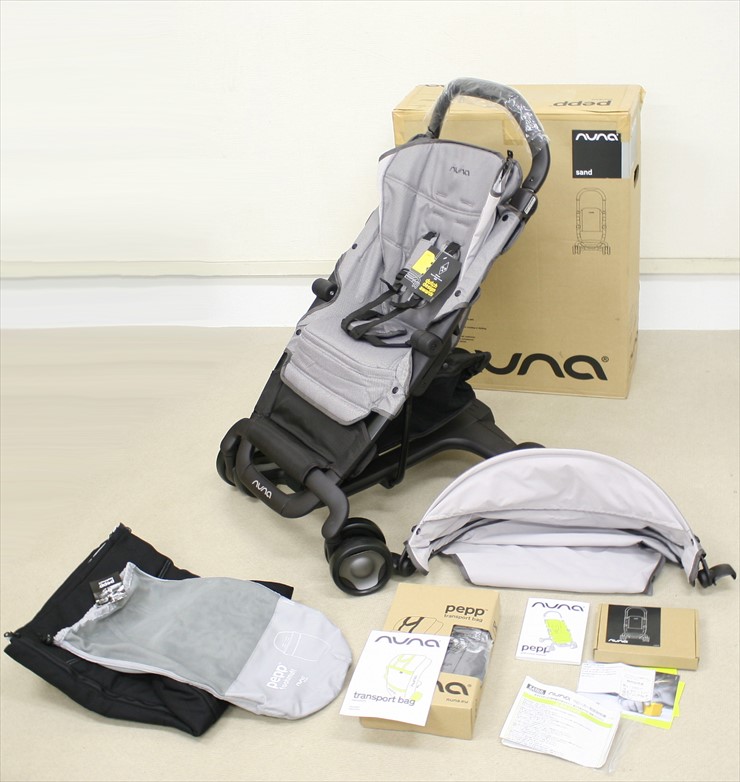 未使用品 ヌナ ペップ サンド nuna pepp stroller Sand