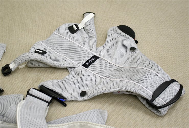 ベビーキャリア ミラクル メッシュ グレー ベビービョルン 抱っこ紐