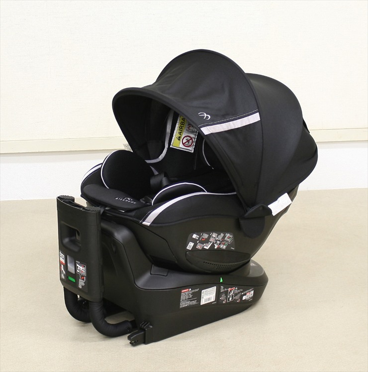 エールべべ クルット 3i グランス ラスターブラック BF850 ISOFIX