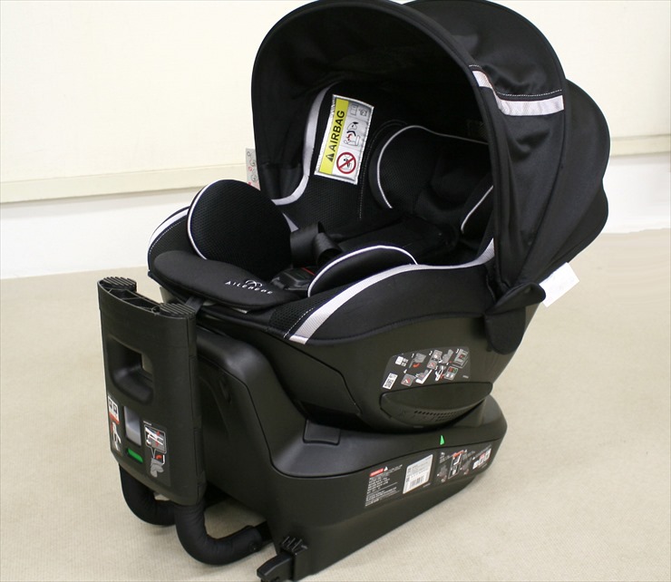 エールべべ クルット 3i グランス ラスターブラック BF850 ISOFIX