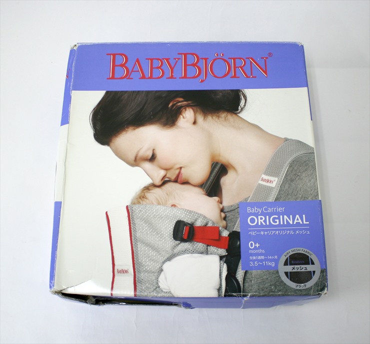ベビーキャリア オリジナル メッシュ ブラック ベビービョルン 
