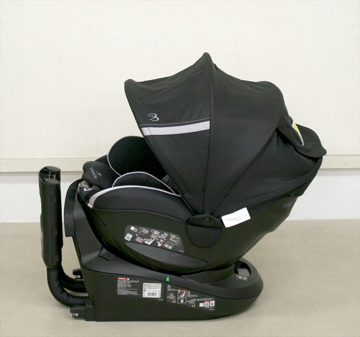 エールべべ クルット 3i グランス ラスターブラック BF850 ISOFIX