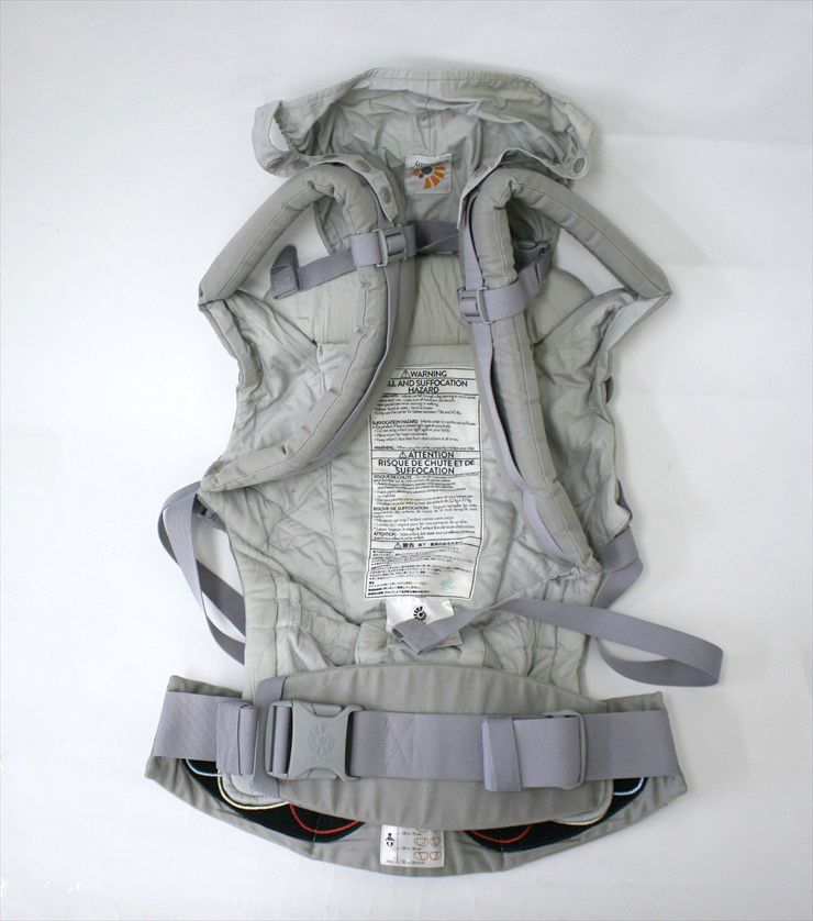 エルゴベビー アダプト 3ポジションベビーキャリア パールグレイ