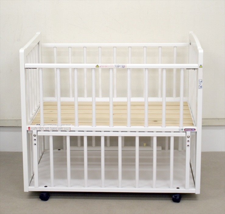 添い寝ミニベッド L型プチベリー ホワイト