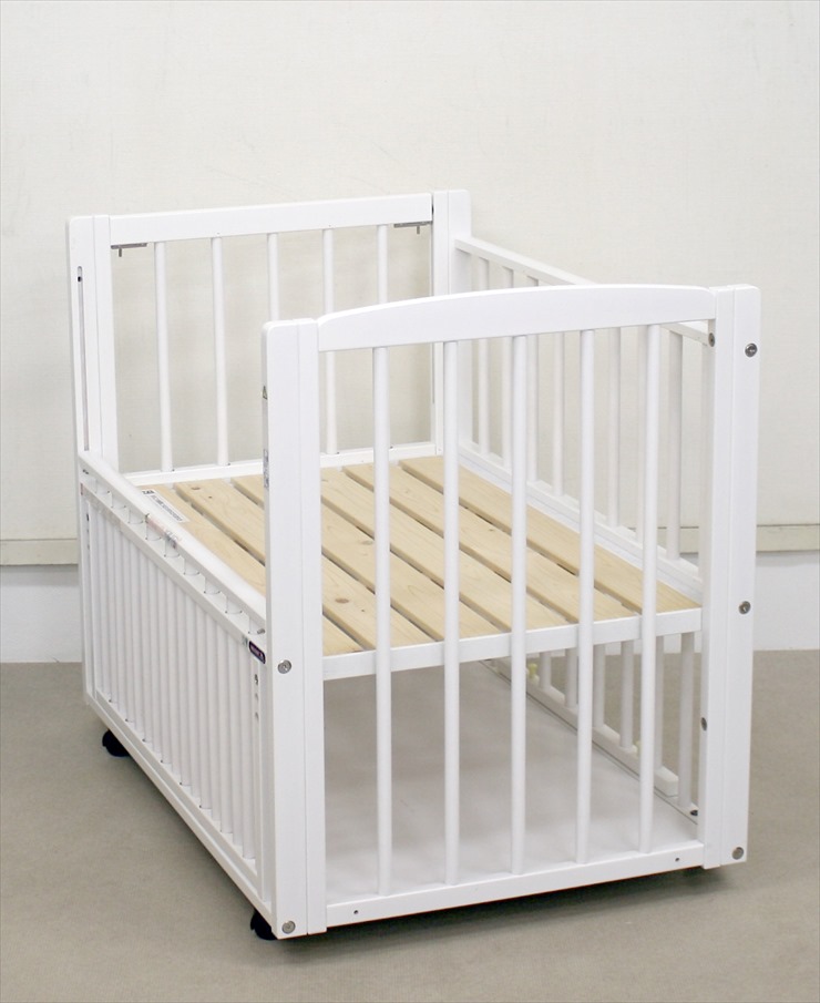 添い寝ミニベッド L型プチベリー ホワイト