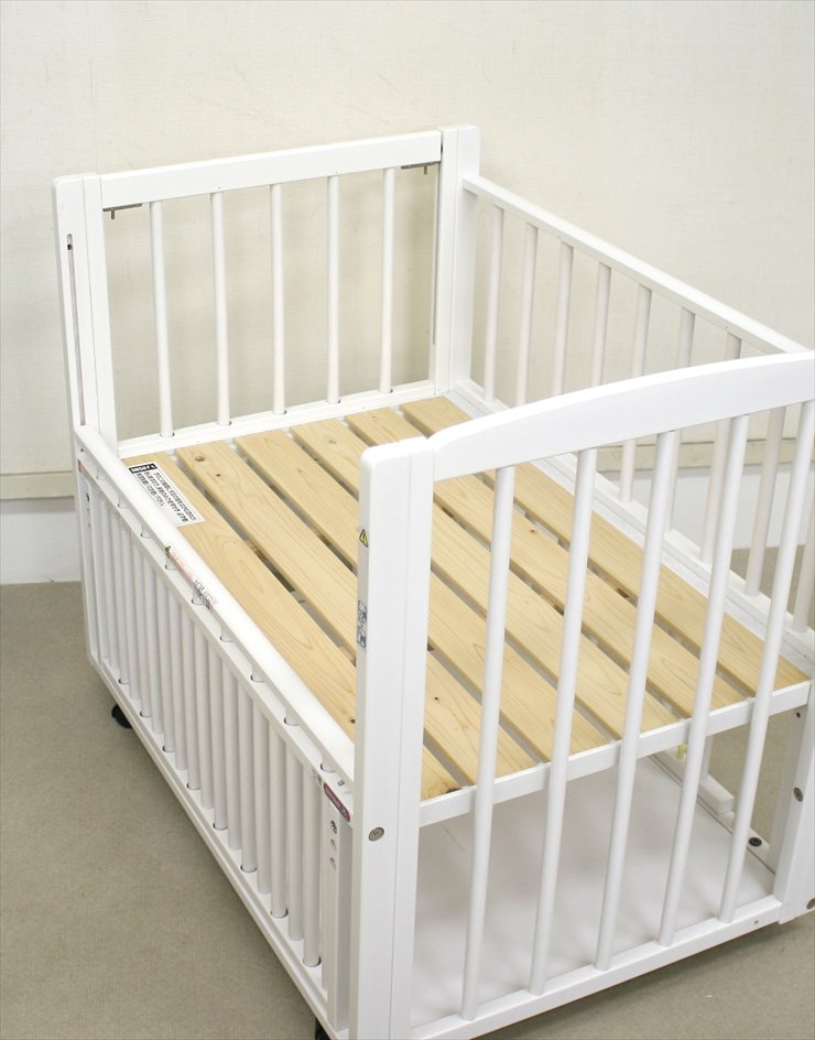 添い寝ミニベッド L型プチベリー ホワイト