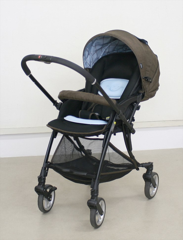 ランフィ ブラウンチェック Runfee ピジョン