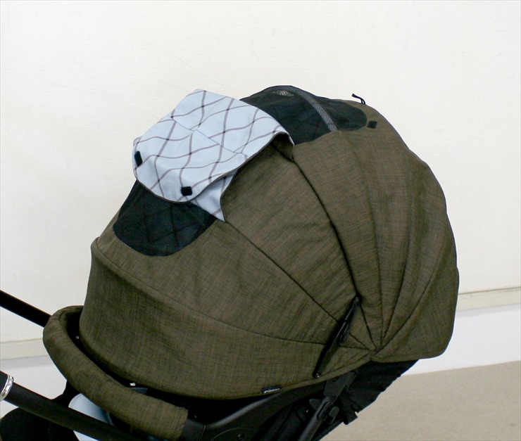 ランフィ ブラウンチェック Runfee ピジョン