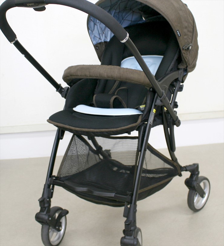 ランフィ ブラウンチェック Runfee ピジョン