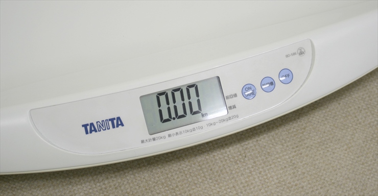 デジタルベビースケール BD-586 ホワイト