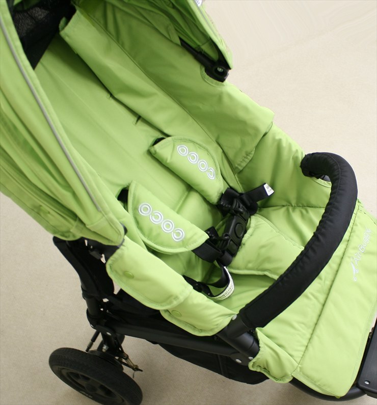 エアバギーココ ブレーキモデル グリーンアップル