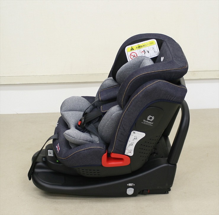 送料無料 ジョイー ステージスISOFIX キャノピー付 デニム joie 新生児