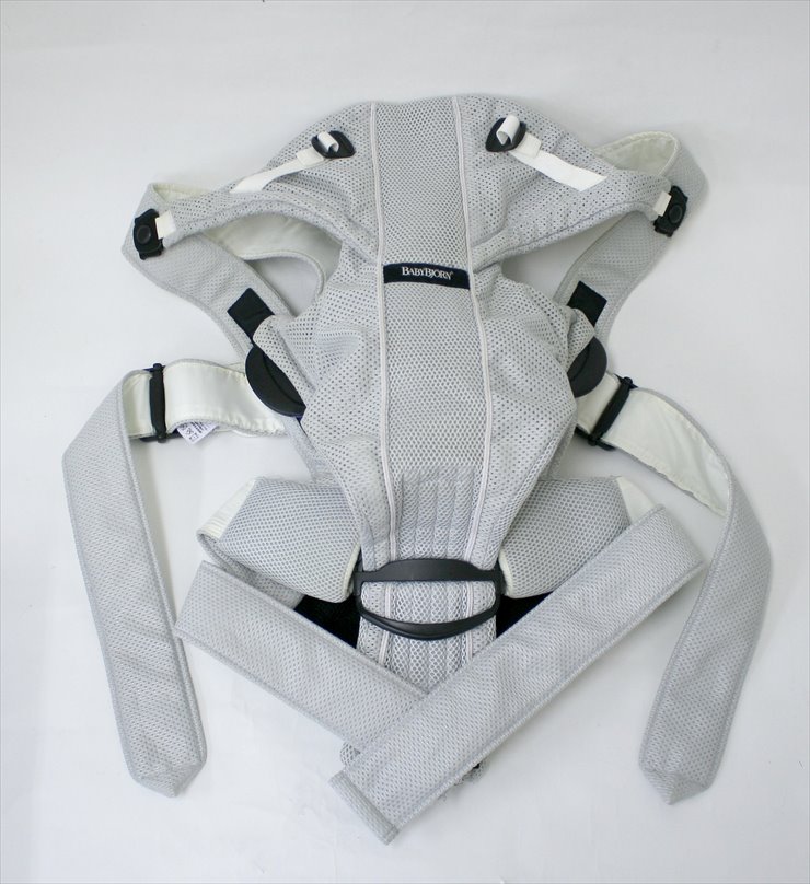 ベビーキャリア ミラクル メッシュ グレー ベビービョルン